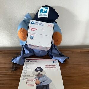 Mail Carrier Dog Costume